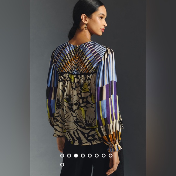 Bl-nk Miranda Peasant Blouse XXSP - Picture 2 of 8